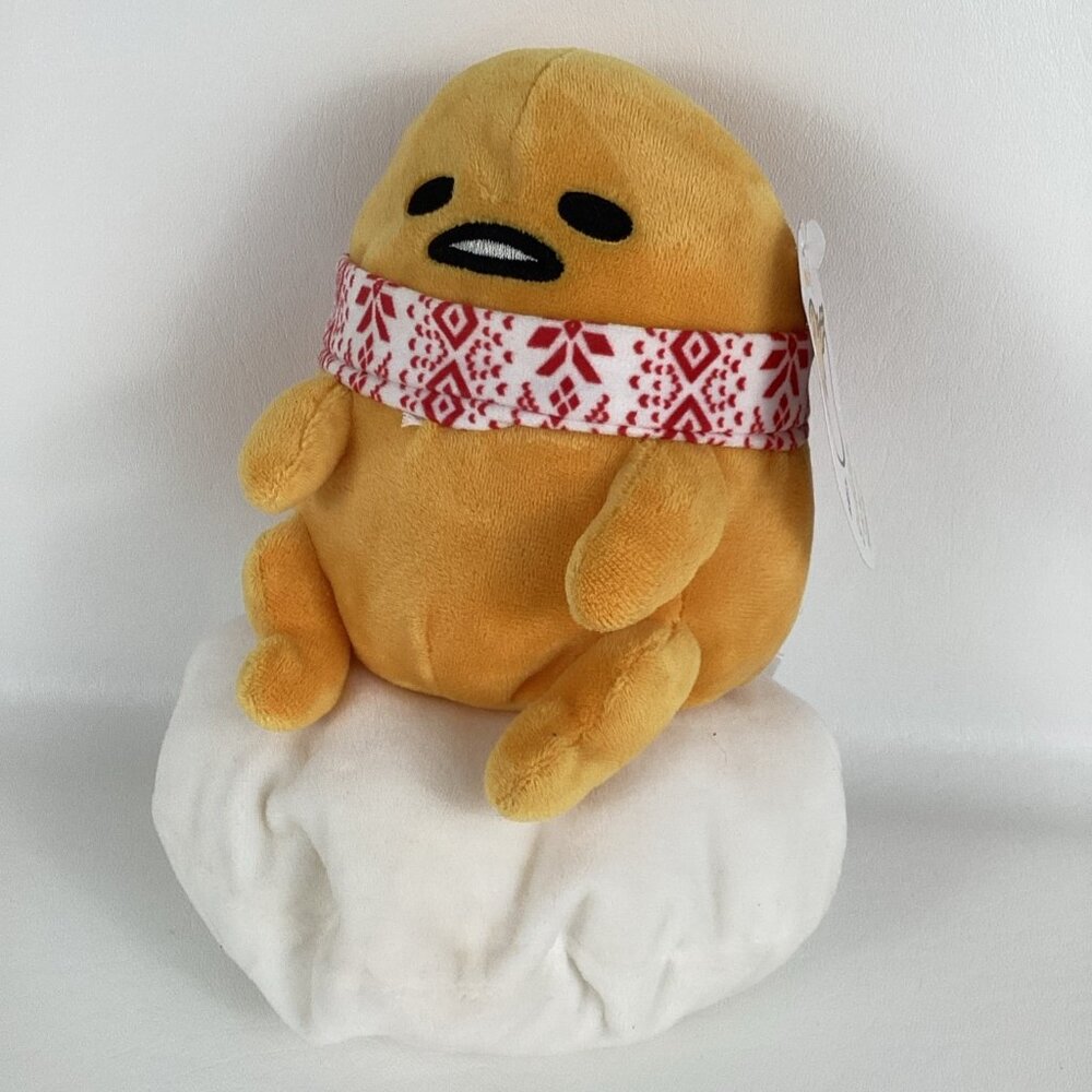 Gudetama The Lazy Egg 9" Plush Stuffed Animal Toy Sanrio 2022 New w TAGS